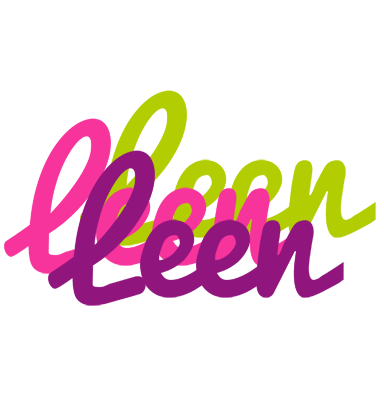 Leen flowers logo