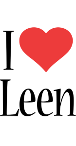Leen i-love logo