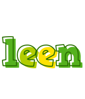 Leen juice logo