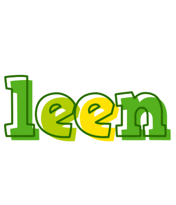 Leen juice logo