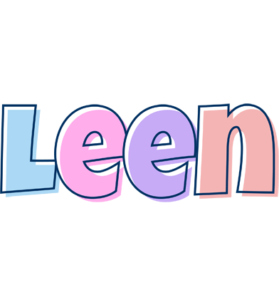 Leen pastel logo
