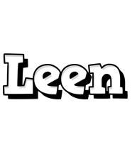 Leen snowing logo