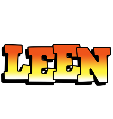 Leen sunset logo