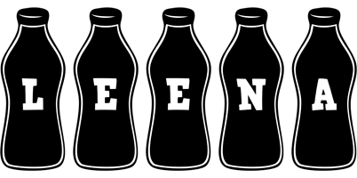 Leena bottle logo