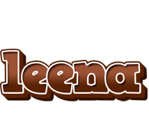 Leena brownie logo