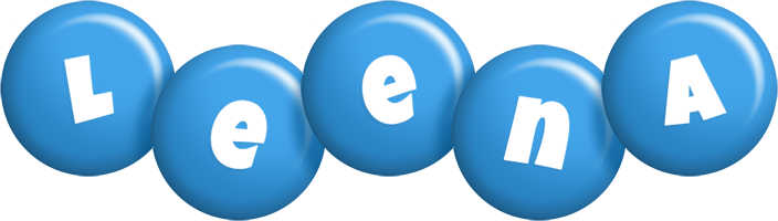 Leena candy-blue logo