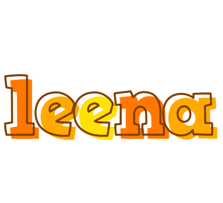 Leena desert logo