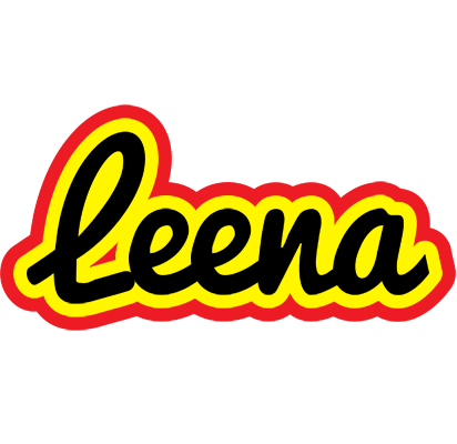Leena flaming logo