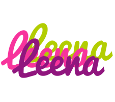 Leena flowers logo