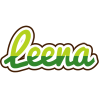 Leena golfing logo