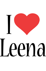 Leena i-love logo