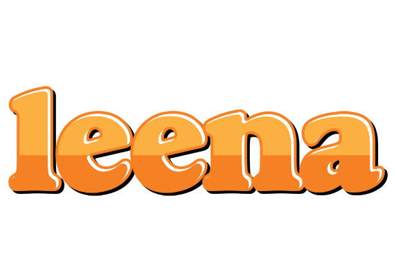 Leena orange logo