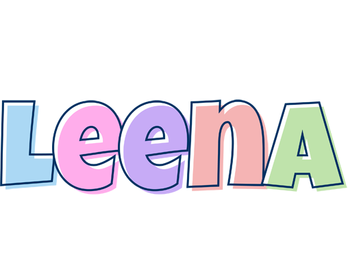 Leena pastel logo