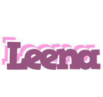 Leena relaxing logo