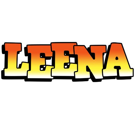 Leena sunset logo