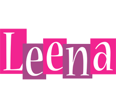 Leena whine logo