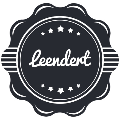 Leendert badge logo