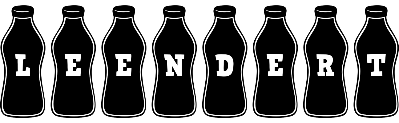Leendert bottle logo