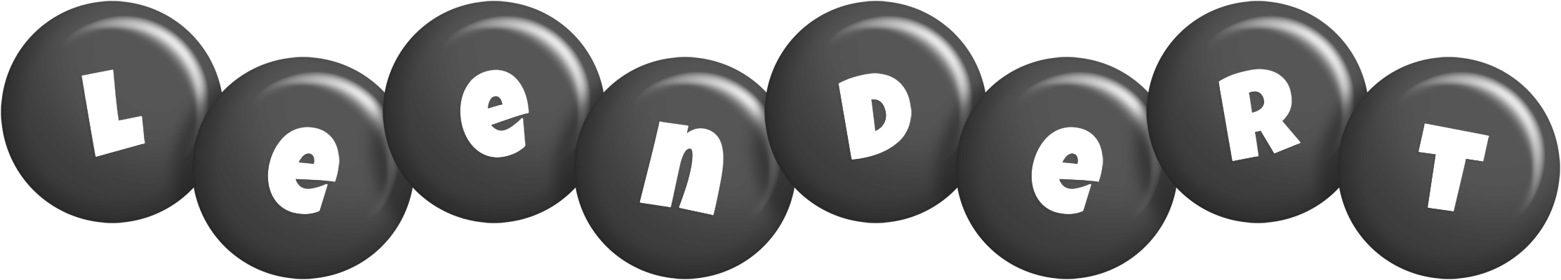 Leendert candy-black logo