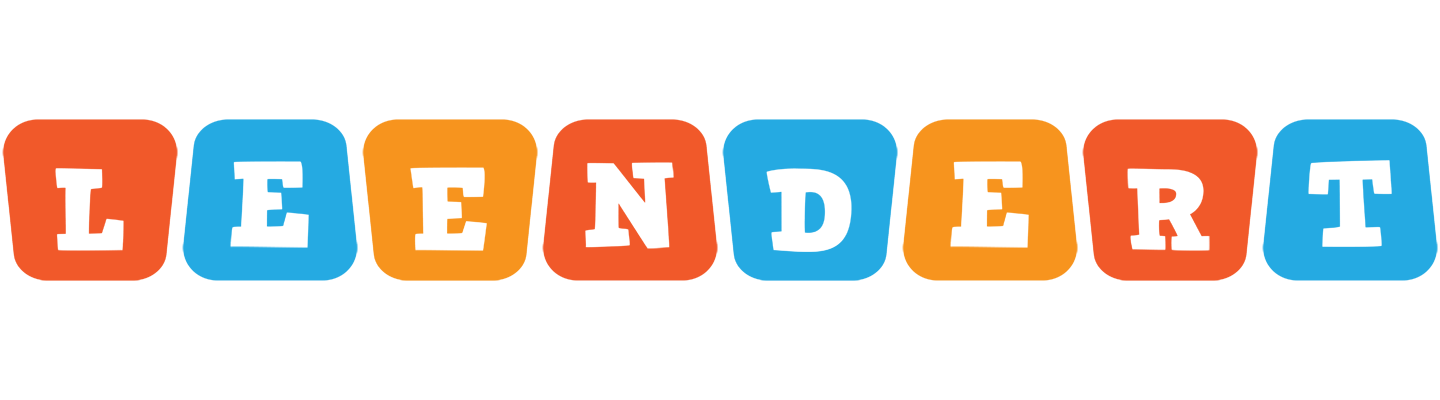 Leendert comics logo
