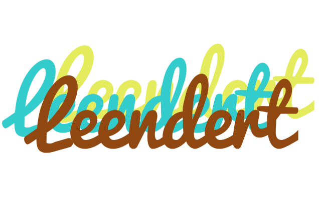 Leendert cupcake logo