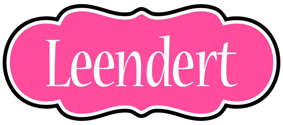 Leendert invitation logo