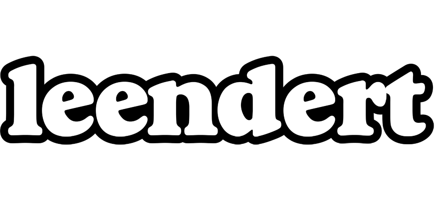 Leendert panda logo