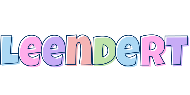 Leendert pastel logo