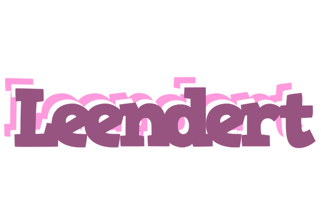 Leendert relaxing logo