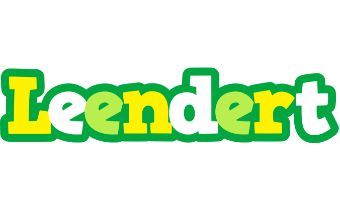 Leendert soccer logo
