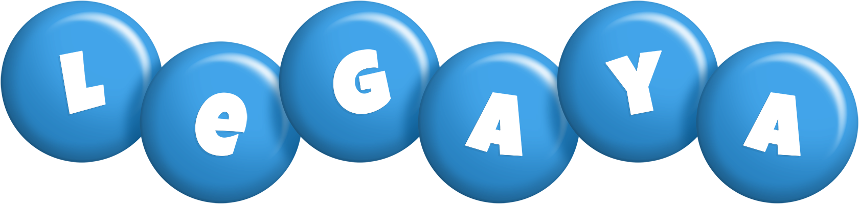 Legaya candy-blue logo