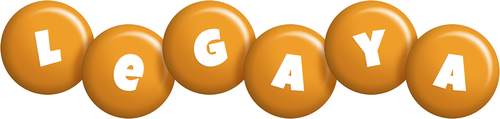 Legaya candy-orange logo