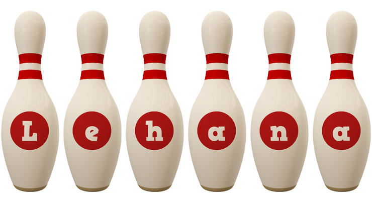 Lehana bowling-pin logo