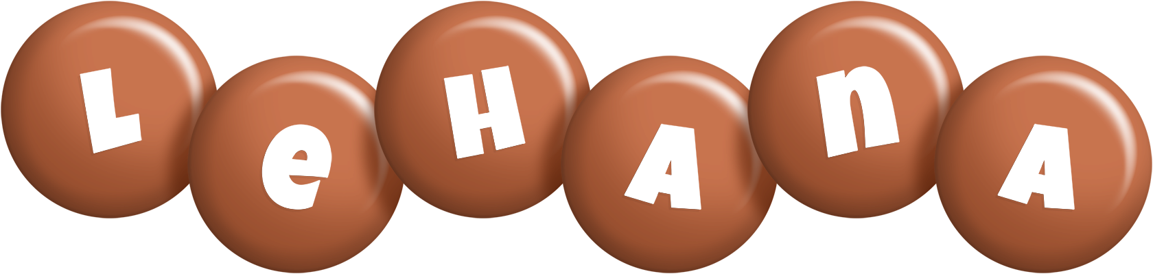 Lehana candy-brown logo
