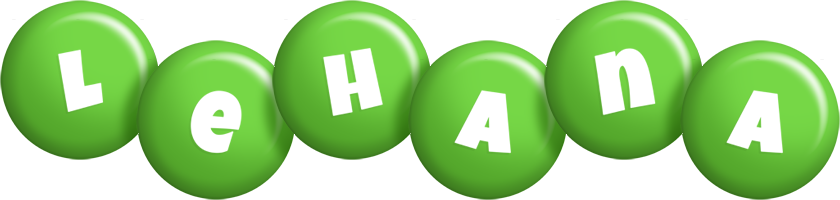 Lehana candy-green logo