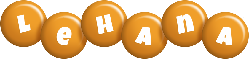 Lehana candy-orange logo