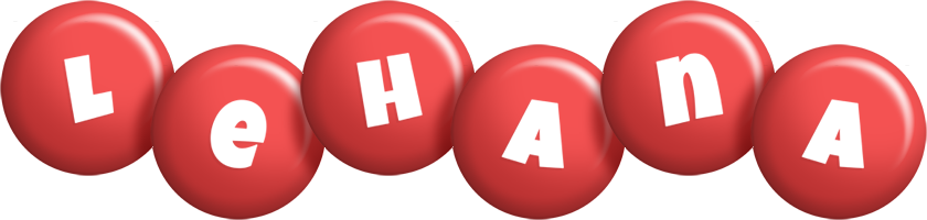 Lehana candy-red logo