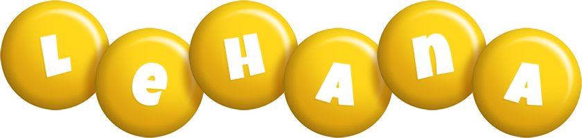 Lehana candy-yellow logo