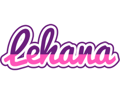 Lehana cheerful logo