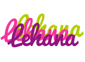 Lehana flowers logo