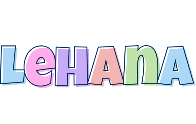 Lehana pastel logo
