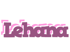 Lehana relaxing logo