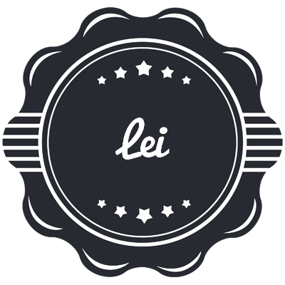 Lei badge logo