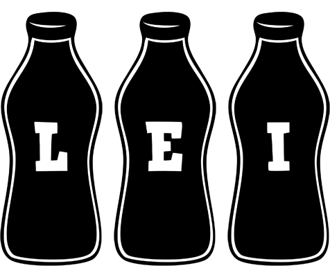 Lei bottle logo