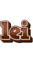 Lei brownie logo