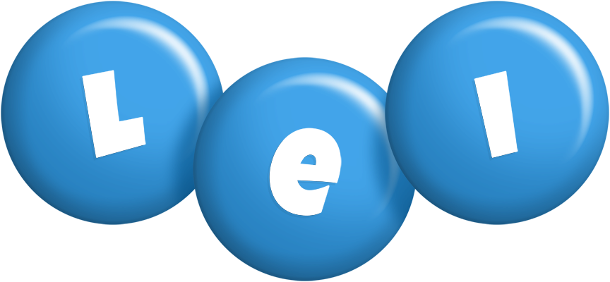 Lei candy-blue logo