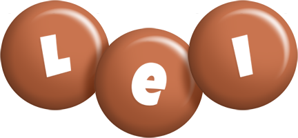 Lei candy-brown logo