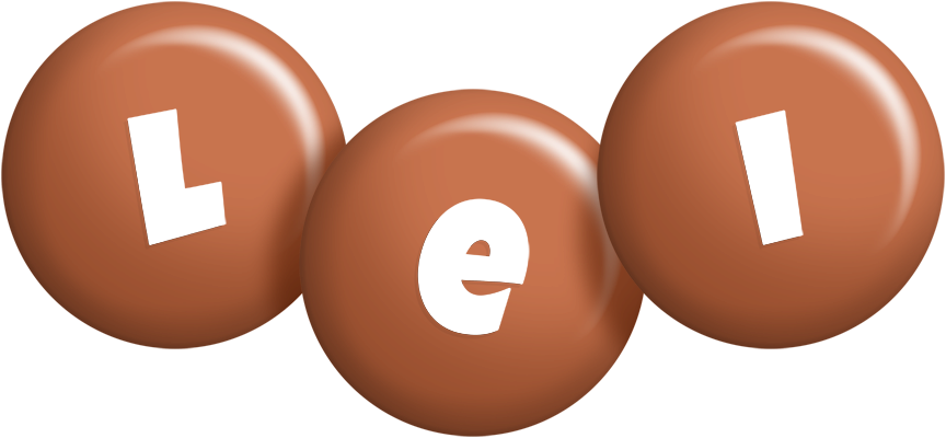 Lei candy-brown logo