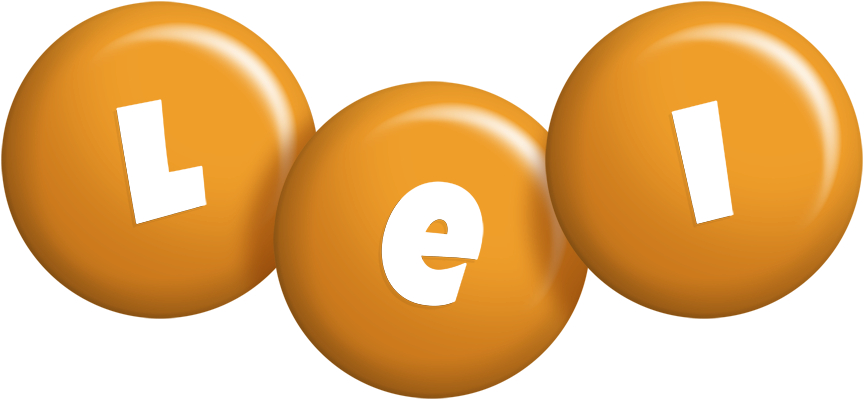 Lei candy-orange logo
