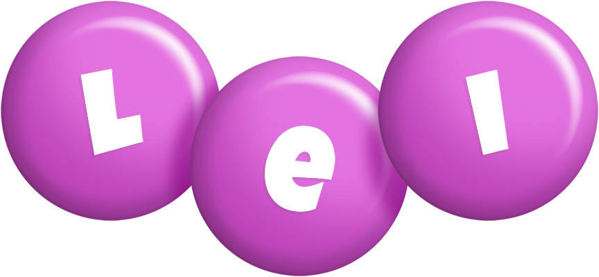 Lei candy-purple logo